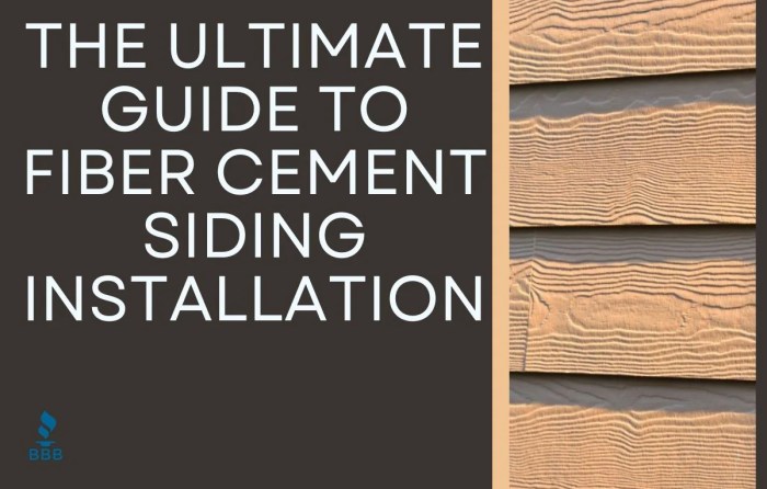 The Ultimate Guide to Fiber Cement Siding Installation